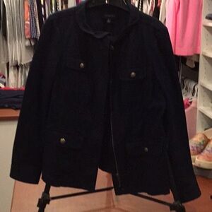 Talbots casual Jacket Black Size small like new